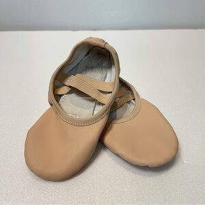 Toddler, Tan Stelle Ballet Pink Dance Shoes, Ballet Slippers Toddler size 9